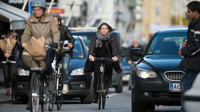 Trafik i midtbyen