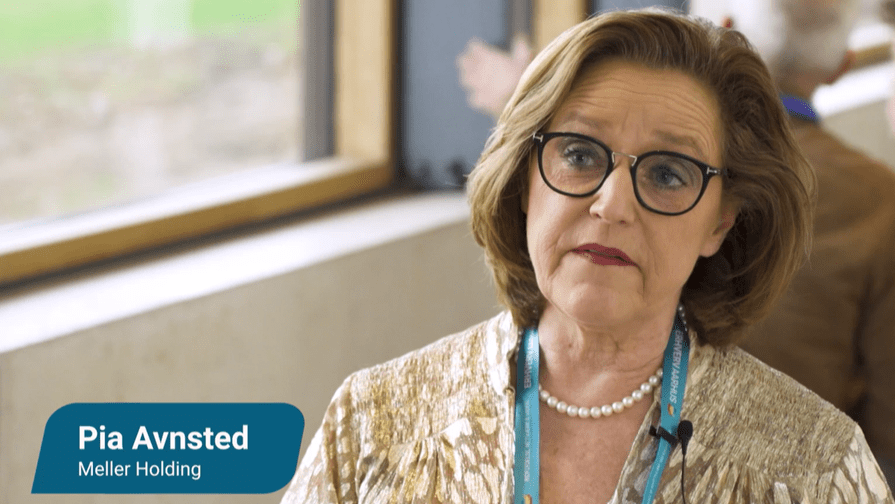 Pia Avnsted udtaler sig om medlemskabet i Erhverv Aarhus.